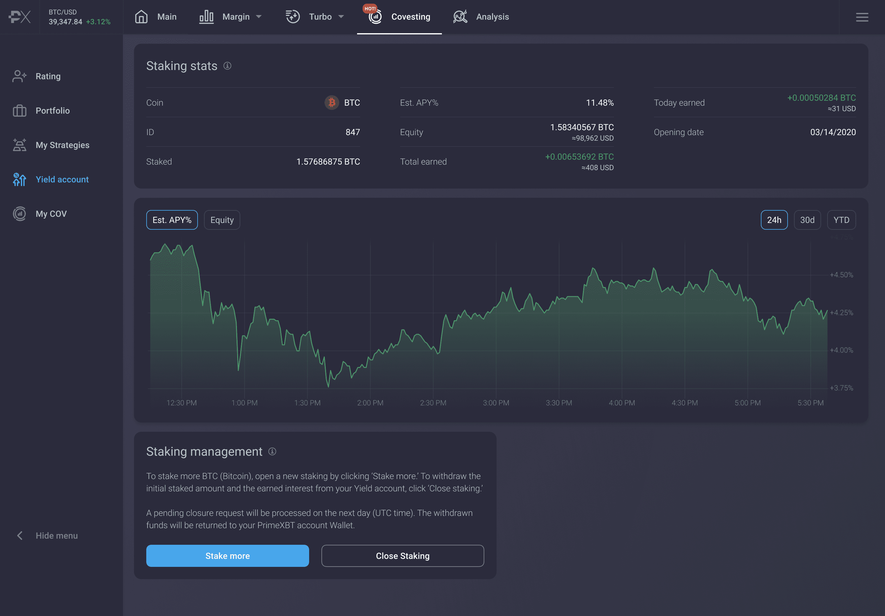 Retro Clurix Miners Pros To Launch Covesting Yield Accounts Allowing For Staking Benefits - Yeld stats2x 1